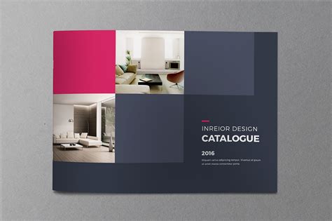 Minimal Indesign Catalogue On Behance