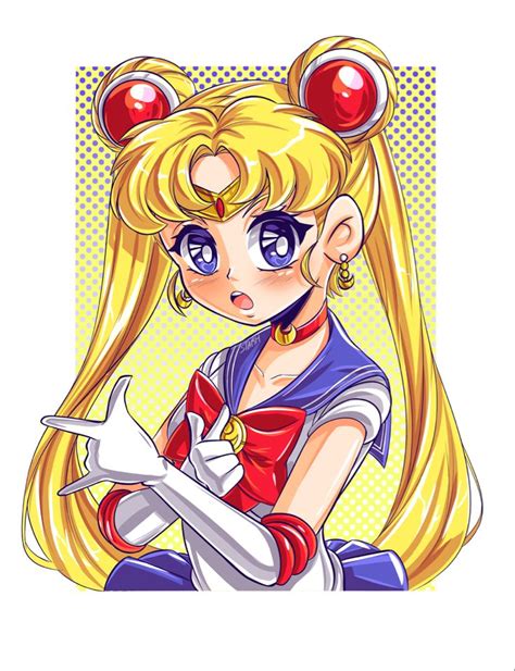 Sailor Moon Fanart Usagi Tsukino Personajes De Anime Dibujos Kawaii Personajes