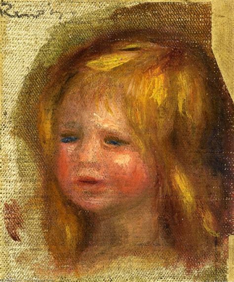Riproduzioni Darte Del Museo Coco S Head Di Pierre Auguste Renoir