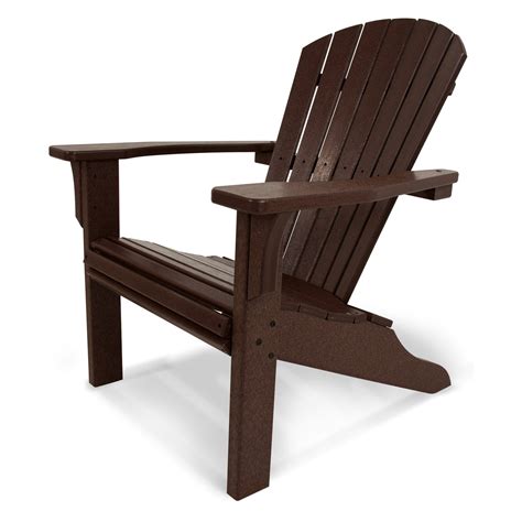Polywood® Seashell Recycled Plastic Adirondack Chair