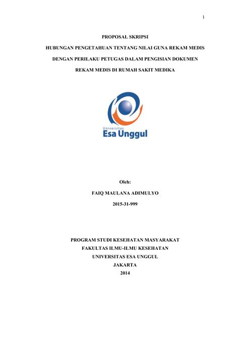 Akreditasi memiliki keeratan hubungan dengan mutu pelayanan fasilitas pelayanan kesehatan, sehingga status terakreditasi dapat dikatakan sebagai upaya untuk menjaga mutu. Contoh Skripsi Kesehatan - Ide Judul Skripsi Universitas