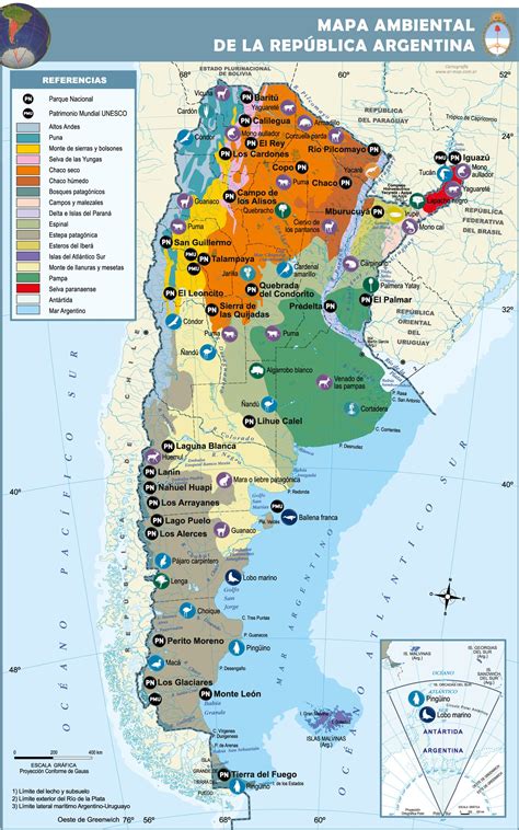 Mapa De Argentina Provincias Y Capitales Para Niños