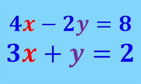 Que Es Sistema De Ecuaciones 2x2 Xili