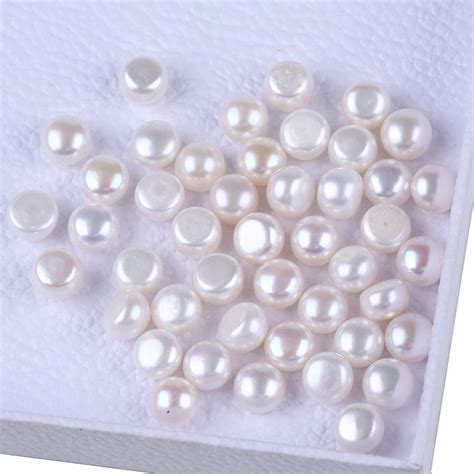 Loose Charm Beads And Button Shape Beads Freshwater Pearl Buy Rolls