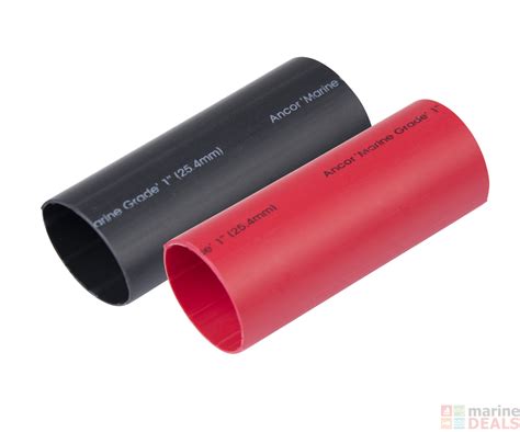 Buy Ancor Battery Cable Heat Shrink Tubing 1in X 3in Black And Red