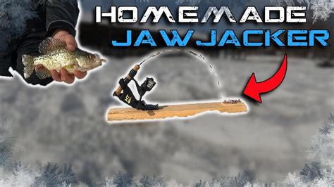 Homemade Jaw Jackers For Shallow Water Crappie Mississippi River Ice