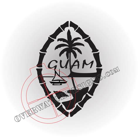 Guam Seal Decal For Those That Love Or Call Guam Home