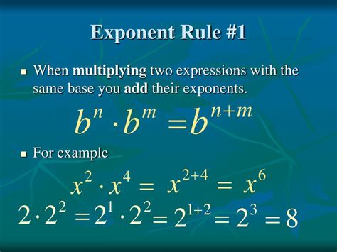 Ppt Exponent Rules Powerpoint Presentation Free Download Id5660971