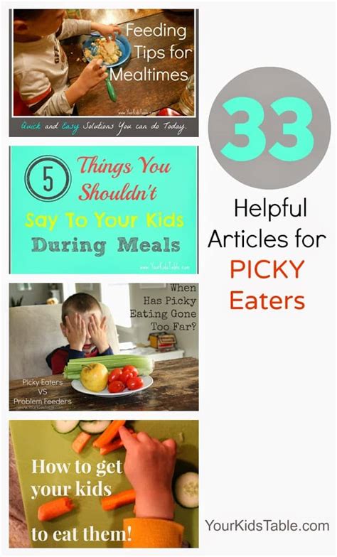 Overcoming Picky Eating 30 Strategies Tips And Ideas Your Kids