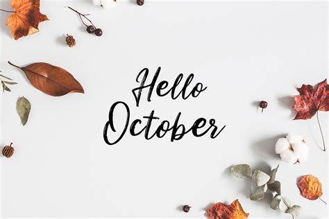 Hello October Wallpapers Top Free Hello October Backgrounds