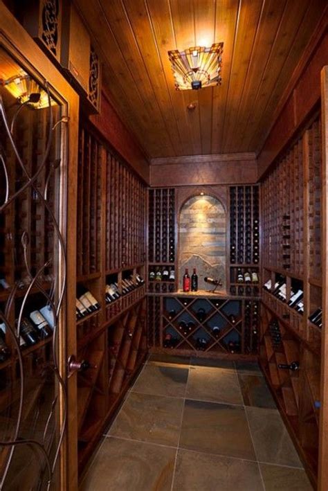 Wine Room Mountain Style Homes Home Wine Cellars Wine Closet