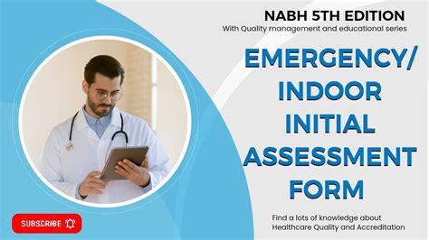 Emergencyindoor Initial Assessment Form॥ Initial Assessment Form॥nabh