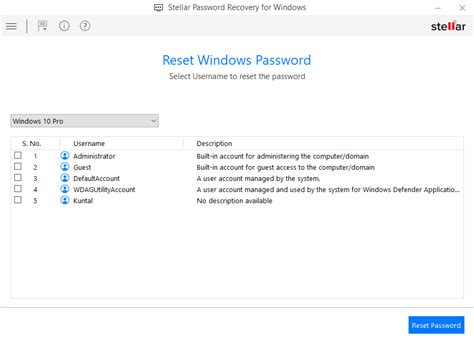 Windows Password Recovery Software To Reset Windows Password