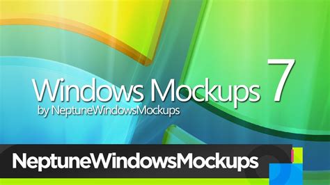 Windows Mockups 7 Neptunewindowsmockups Youtube
