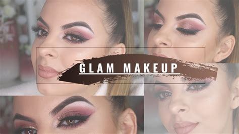 Glam Makeup The New Nude Palette Primeiro Tutorial Youtube