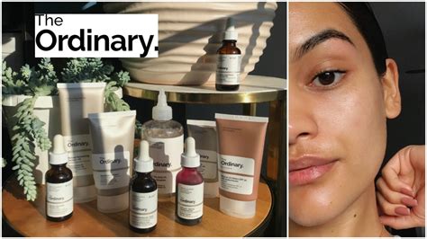 The Ordinary Skincare Review Skincare Routine Youtube