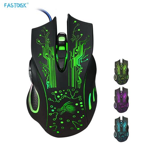 3200dpi Led Optical 6d Usb Wired Gaming Game Mouse Pro Gamer Computer