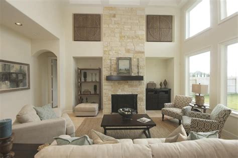 Press the stone firmly into place at the top of the field, almost touching the ceiling. floor to ceiling stone fireplace - Google Search | Family ...