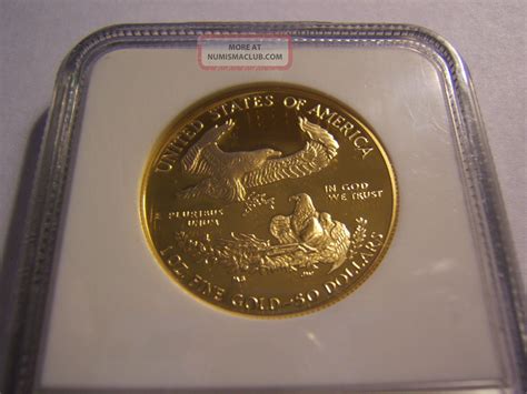 1990 W 50 Proof Gold Eagle Ngc Pf70 Ultra Cameo