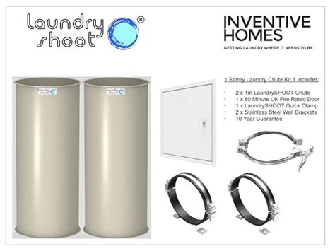 Laundryshoot 2 Storey House Laundry Chute Kit 1 Uk