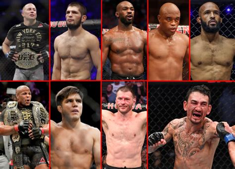 Top 10 Greatest Fighters In Ufc History Sports Big News