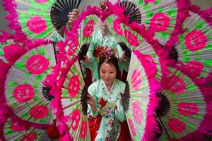 Traditional Korean Fan Dance Bu Today Boston University