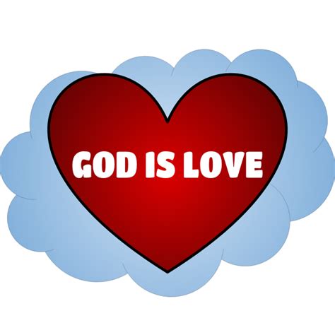 God Is Love Free Svg