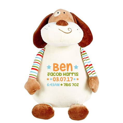Personalised Dog Soft Toy Soft Toys For Kids Baby Tots