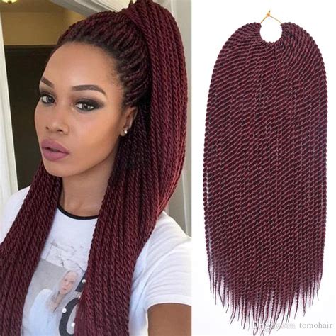 It is suitable for black girls and even women with fair skin, transforming them in a. 2019 TOMO Hair 1416182022 30Strands/Pack Senegalese Twist ...