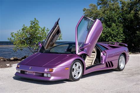 1994 Lamborghini Diablo Se30 Purple Fabricante Lamborghini