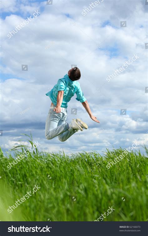 Man Jump Stock Photo 62166073 Shutterstock