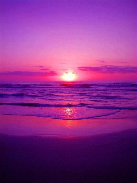 Security Check Required Purple Sunset Beautiful Nature Wallpaper