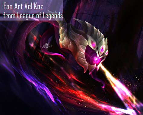 Fan Art Velkoz From League Of Legends By Kinotoha On Deviantart