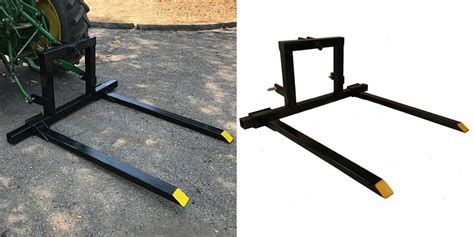 Farm Implements And Equipment Three Point Linkage Pallet Forks Tractor