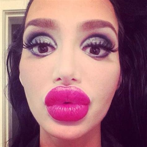 fake lips big lips plastic girl girls lips juicy lips real doll kisser living dolls