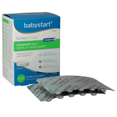 Advanced Male Fertility Sperm Supplement Babystart Fertilman Plus