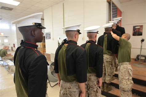 Dvids Images Photo Gallery Marine Recruits Dress In Iconic Blues