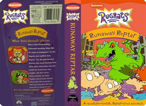Rugrats Vhs Runaway Reptar All Growed Up Dr Tommy Pickles Nickelodeon Hot Sex Picture