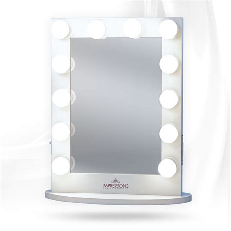 Etoile collective's iconic vanity table will forever change your vanity space and getting ready routine. Impressions Vanity Hollywood Chic XL Vanity Mirror White ...