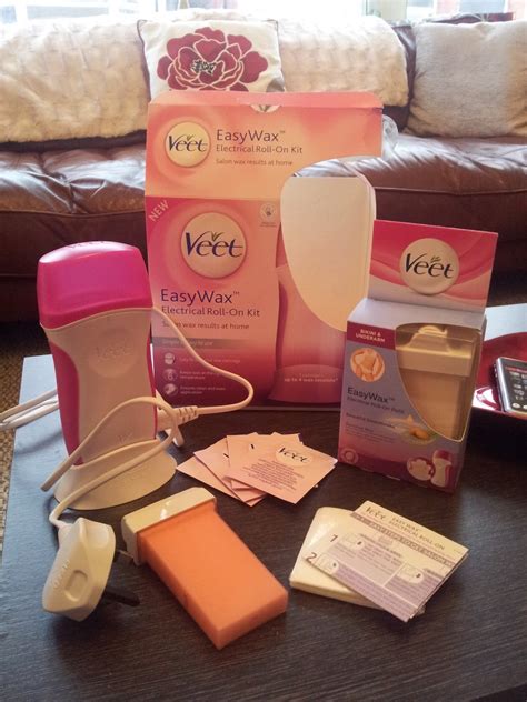 Review Veet Easywax Electrical Roll On Kit Coming From Carson S Mummy