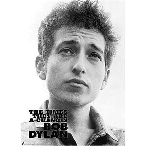 Bob Dylan The Times That Are A Changing Poster New 24x36 Walmart