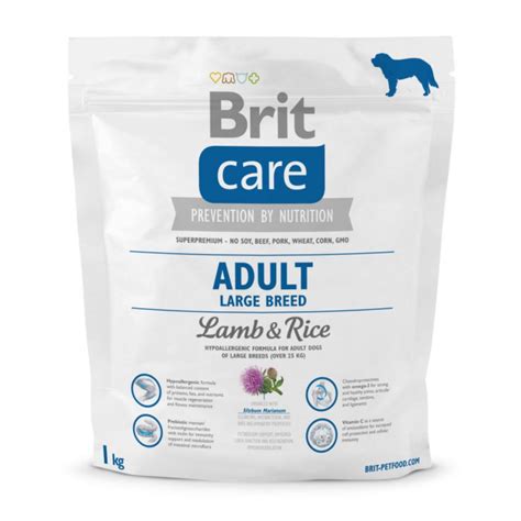 Корм Brit Care Adult Large Breed Lamb And Rice гіпоалергенний сухий