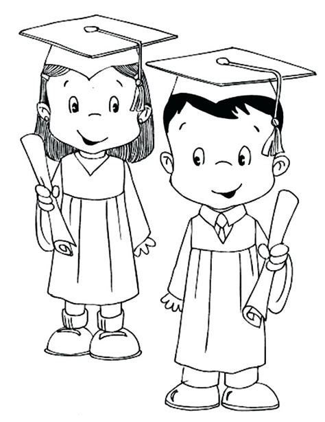 Graduation Coloring Pages At GetColorings Com Free Printable