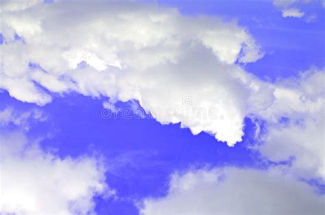 Blue Sky White Clouds Stock Photo Image Of Night Fade 214258340
