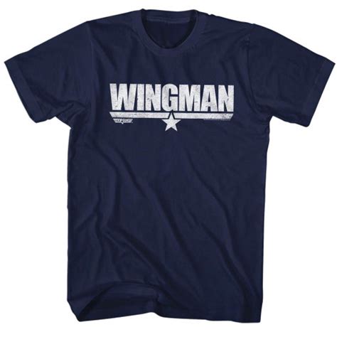 Top Gun Wingman T Shirt Old School Tees