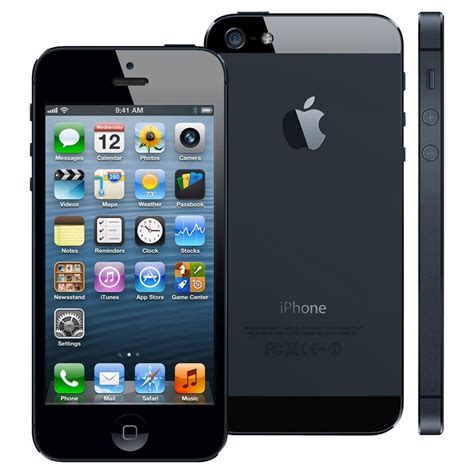Apple Iphone 5 32gb Smartphone Att Wireless Black Good Condition