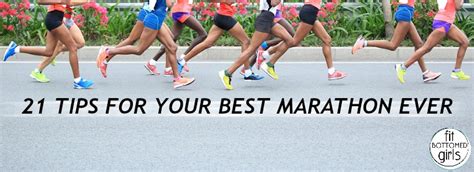 21 Last Minute Marathon Tips For Your Best Race Ever Fit Bottomed Girls