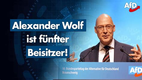 Auf ihrem parteitag hat die afd drei posten im bundesvorstand neu besetzt. AfD-Parteitag | Alexander Wolfs Bewerbungsrede - YouTube