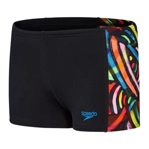 Speedo Boys Digital Panel Aquashort 14736j Pool Sport Shop