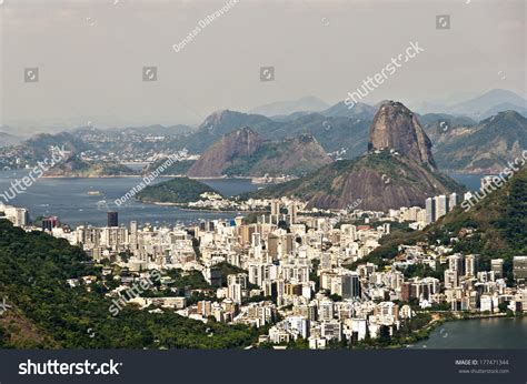 Skyline Rio De Janeiro Brazil Stock Photo 177471344